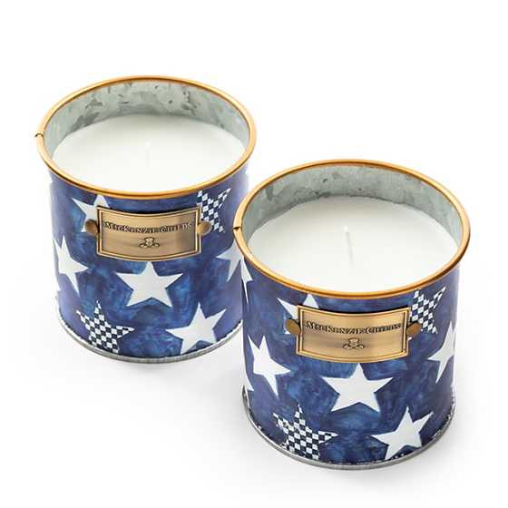 MacKenzie-Childs | Royal Star Citronella Candles - Small - Set of 2 | MacKenzie-Childs