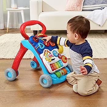 VTech Sit-To-Stand Learning Walker (Frustration Free Packaging), Blue | Amazon (US)