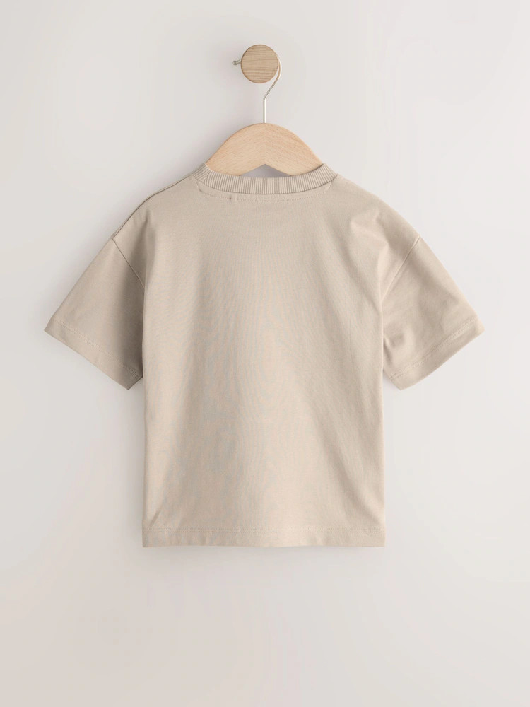 Cement Smile Short Sleeve Small Graphic T-Shirt (3mths-7yrs) | Next US