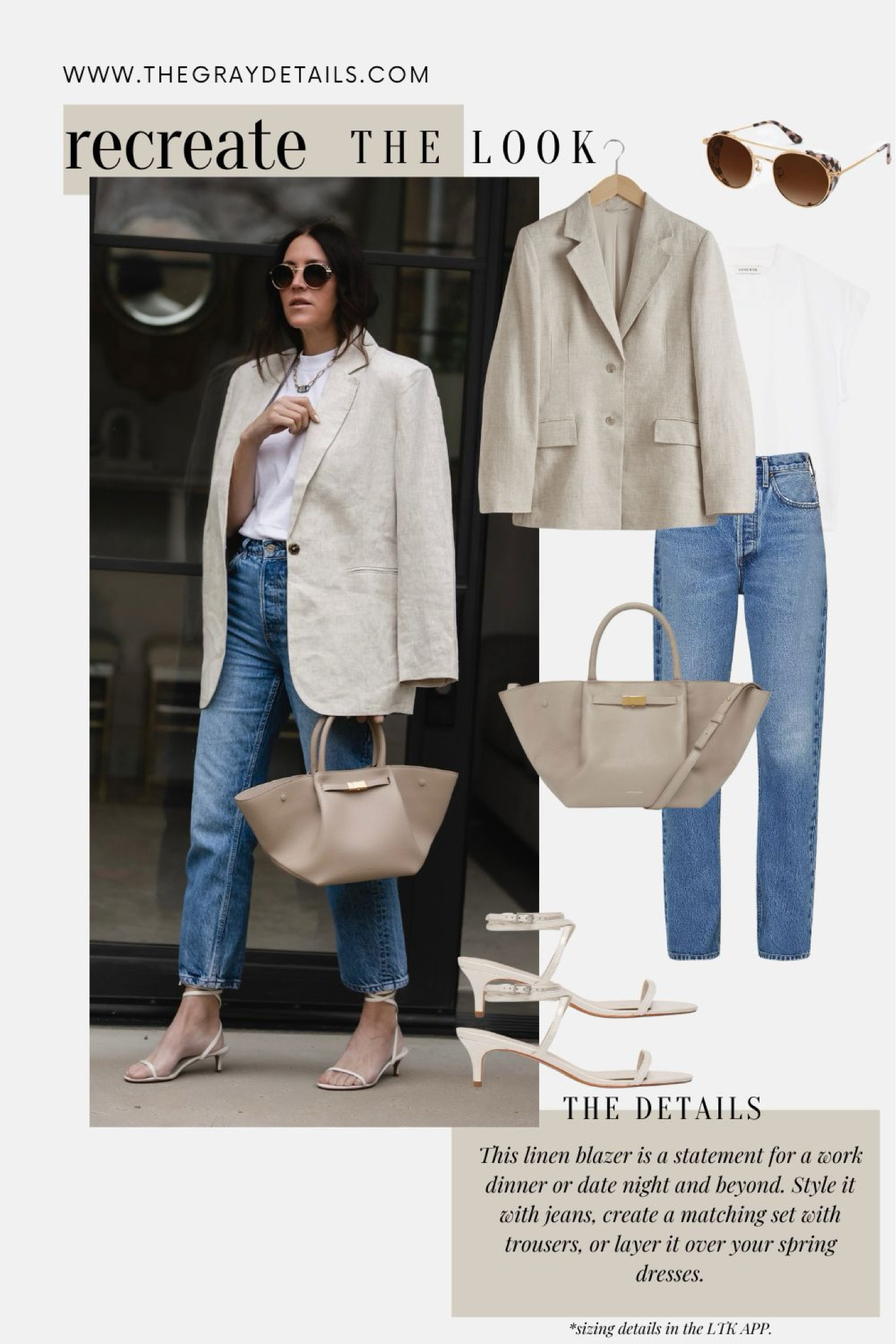 Reformation jeans, linen blazer 

#LTKover40 #LTKVideo #LTKfindsunder100