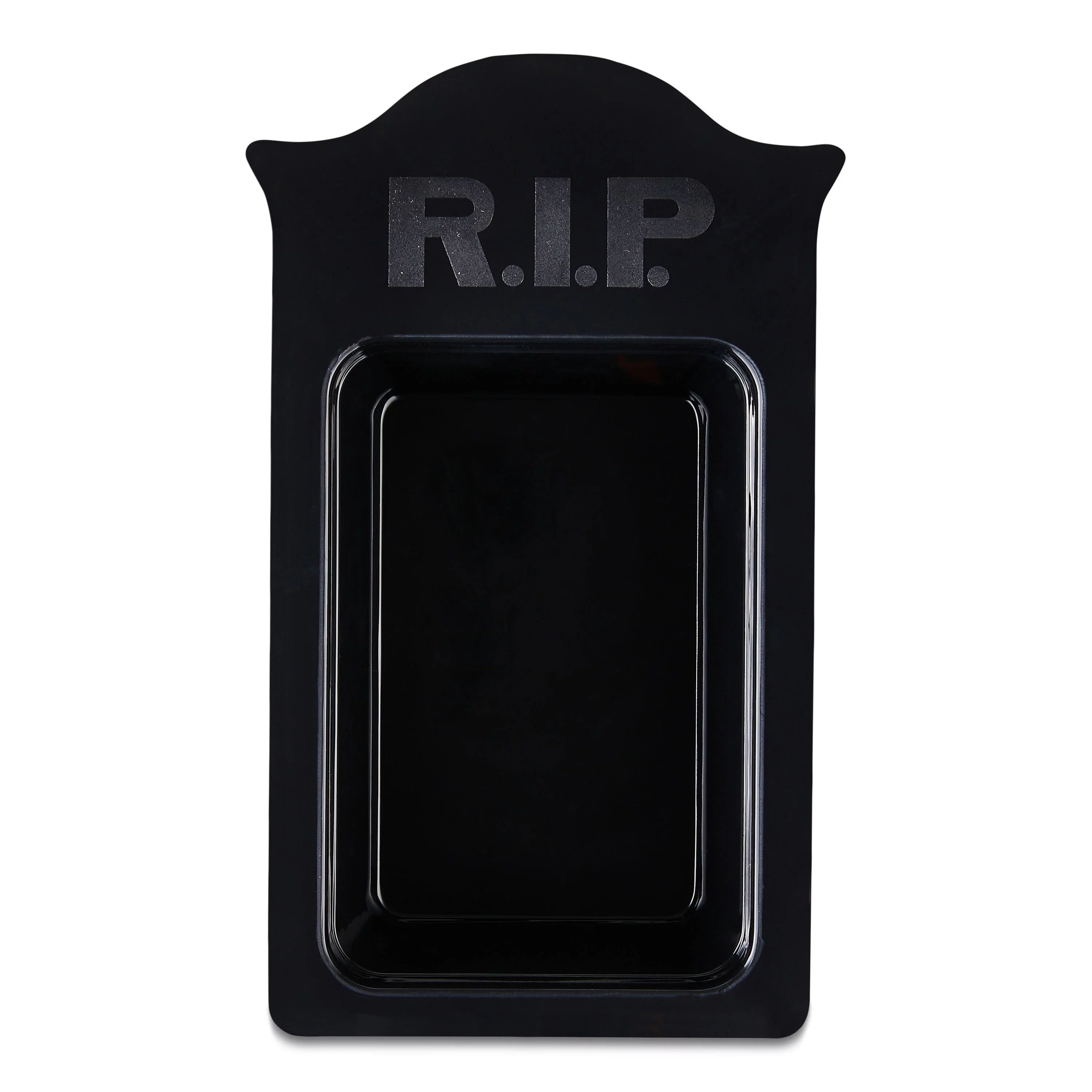 Halloween Plastic RIP Tombstone Shaped Bowl, Black, by Way to Celebrate | Walmart (US)