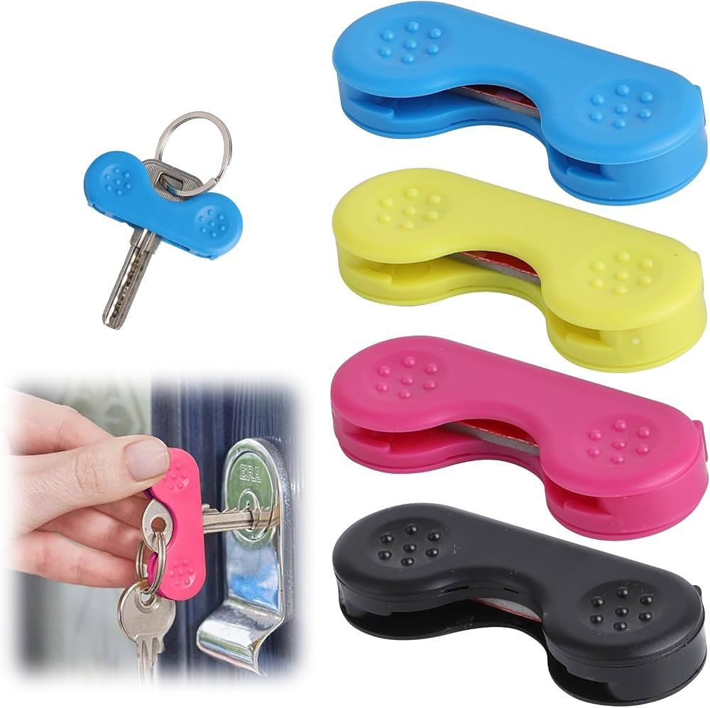 4 Pack Key Turner Aid, Easy Grip Key Handles for People with Arthritis, Ergonomic Lightweight Key... | Amazon (UK)