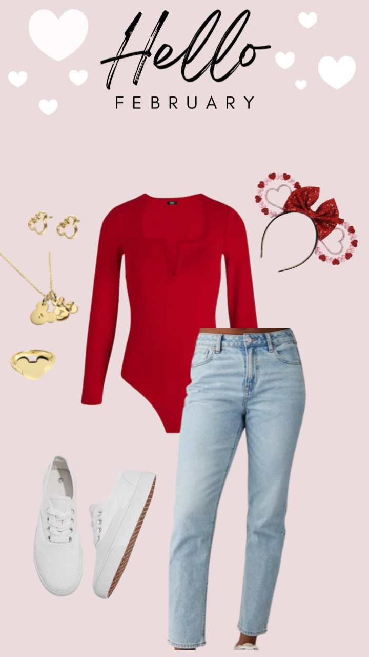 Disneyland or Disney World Valentine's Day Style ❤️ 

Jewelry from makeitminnie.com

#disneyfashion #disneystyle #disneyootd 

#LTKSeasonal