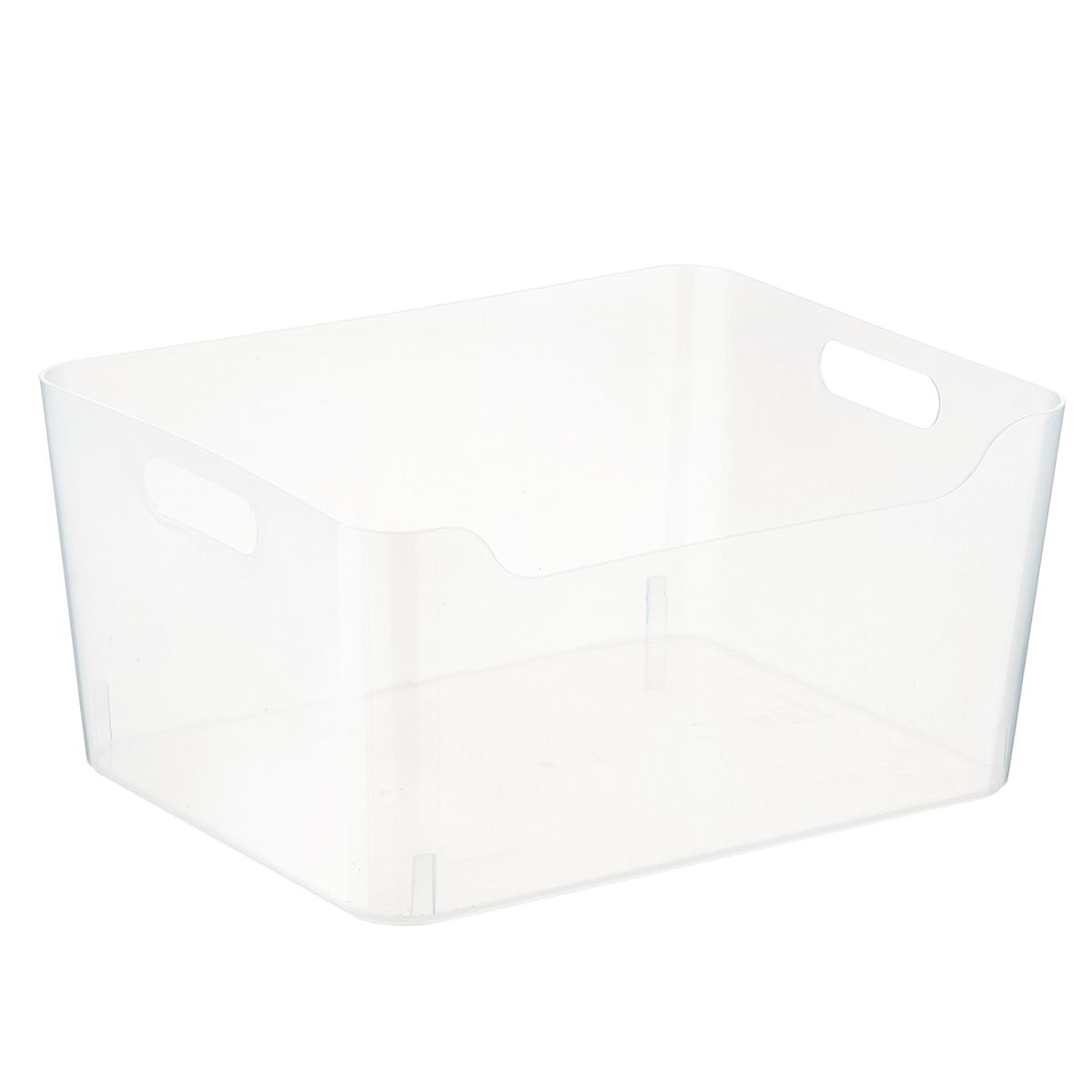 Large Plastic Storage Bin w/ Handles ClearSKU:100739914.993 Reviews | The Container Store