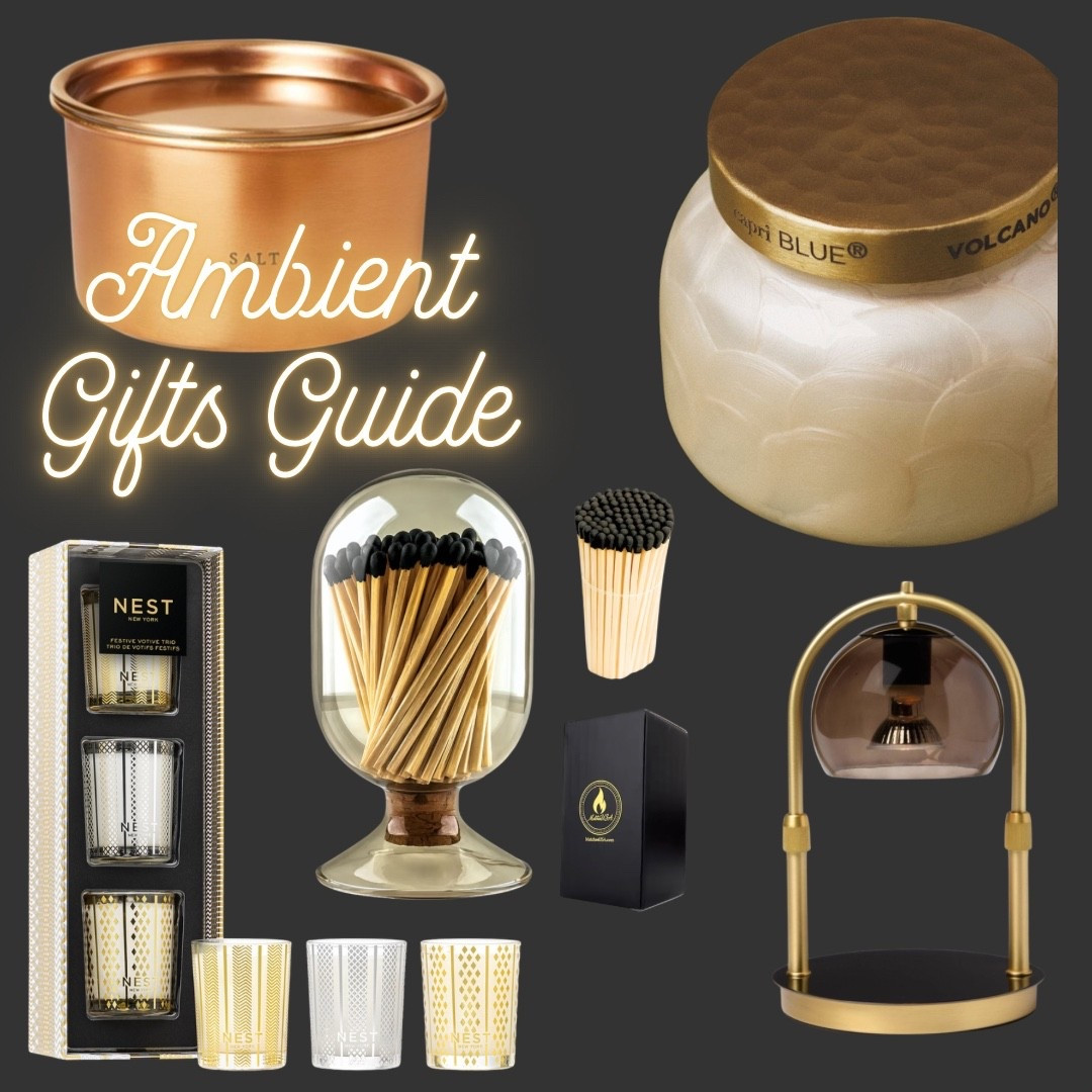 Gift guide that’s perfect as a house-warming gift, the hostess, the homebody, or the home decorator. #giftguide2025 #giftguide 

#LTKselfcare #LTKGiftGuide #LTKHome