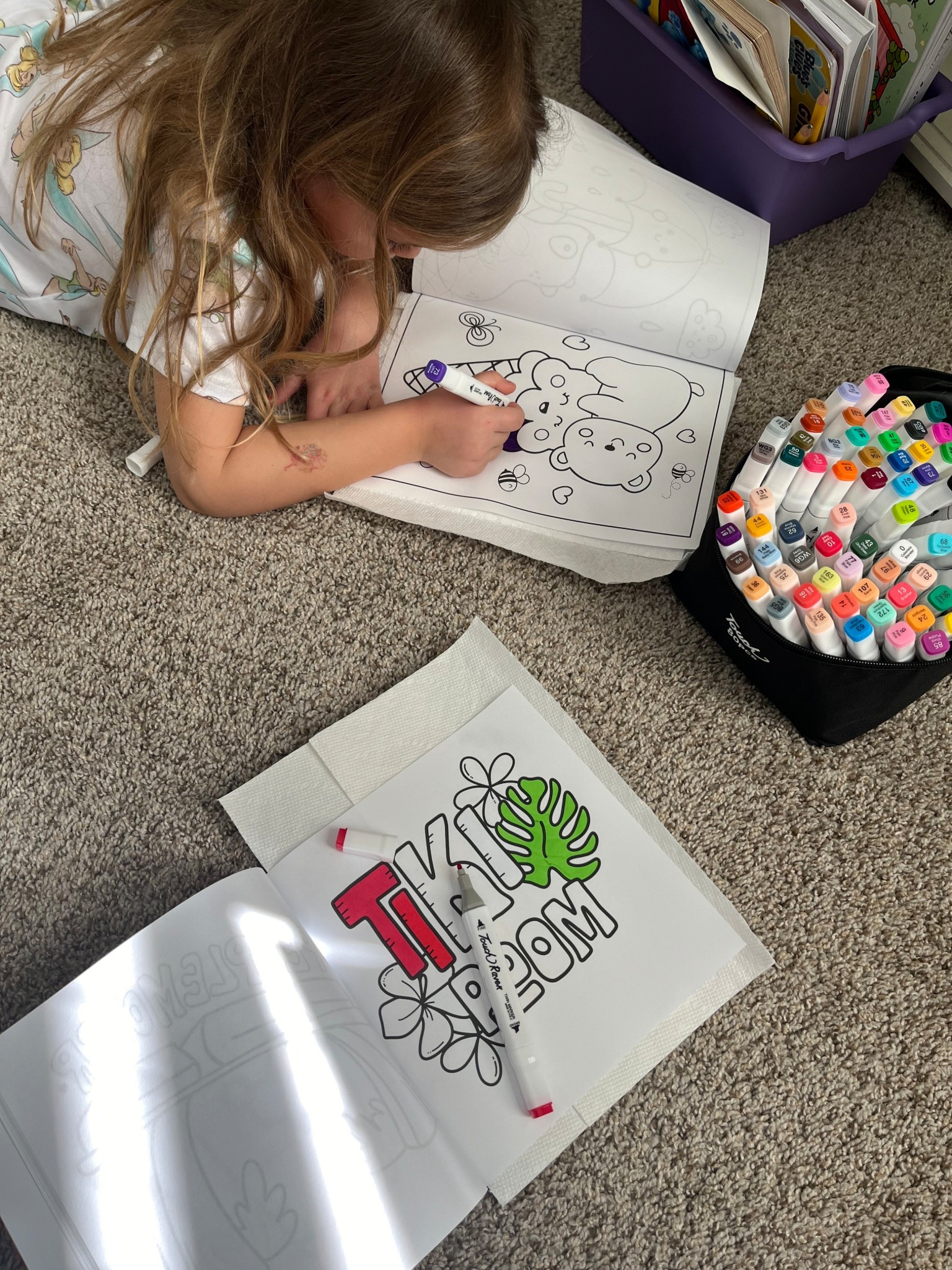 Coloring with my girly! Love this Disney coloring book! It would be an awesome gift for Disney lovers!! 

#LTKdayinmylife #LTKKids #LTKselfcare