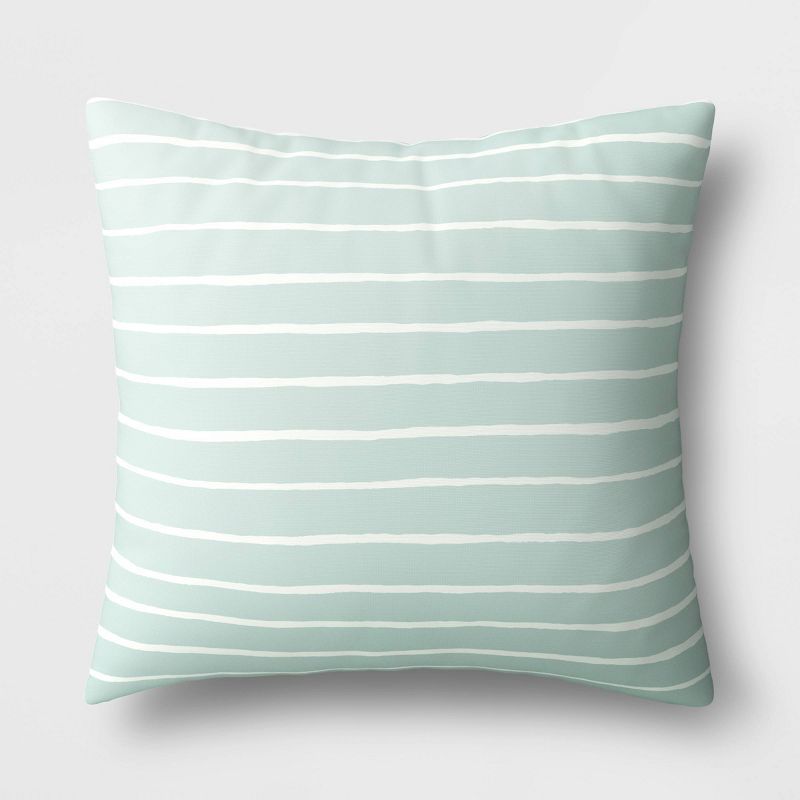 Outdoor Throw Pillow Striped - Room Essentials™ | Target