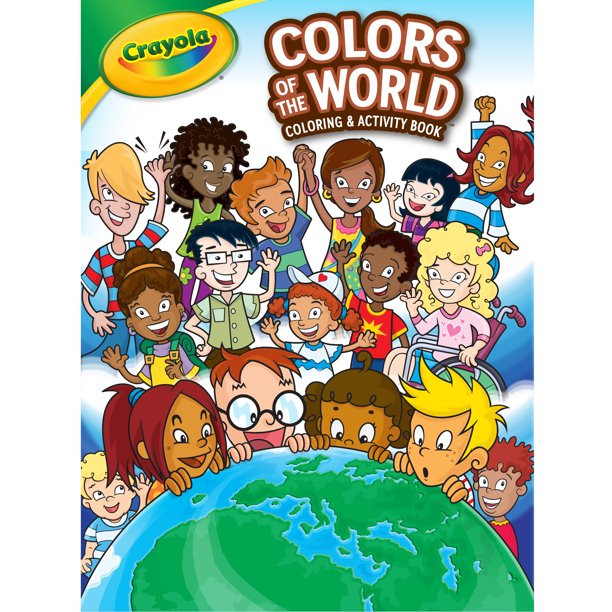 Crayola Colors of the World Coloring Book, Gift for Kids, 48 Pages | Walmart (US)