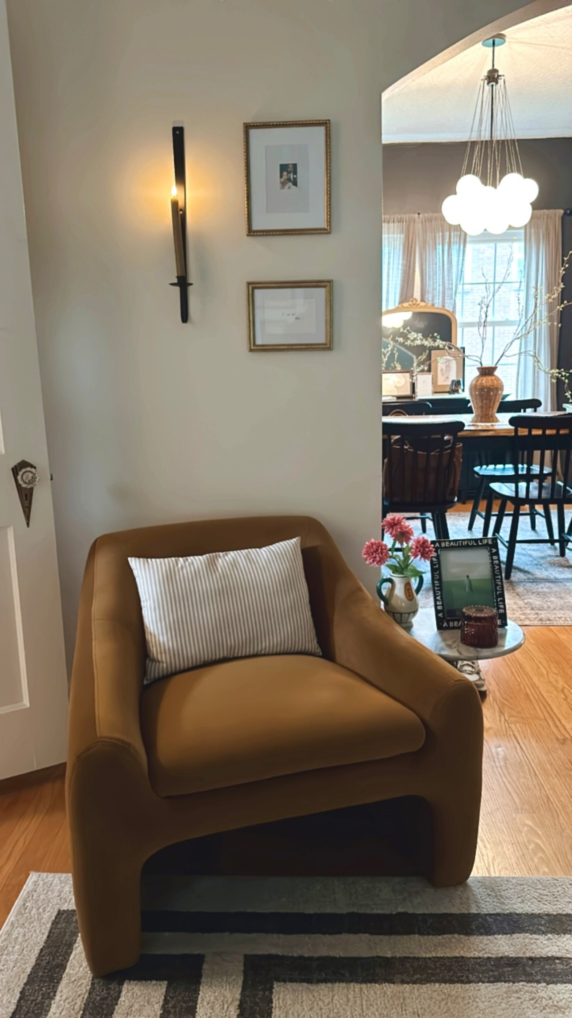 absolutely OBSESSED with our new accent chair from Walmart!!! Not to mention, it’s on sale right now! 🤩 comes in so many color options but this ochre velvet is my favorite! 

#LTKSaleAlert #LTKHome #LTKFamily