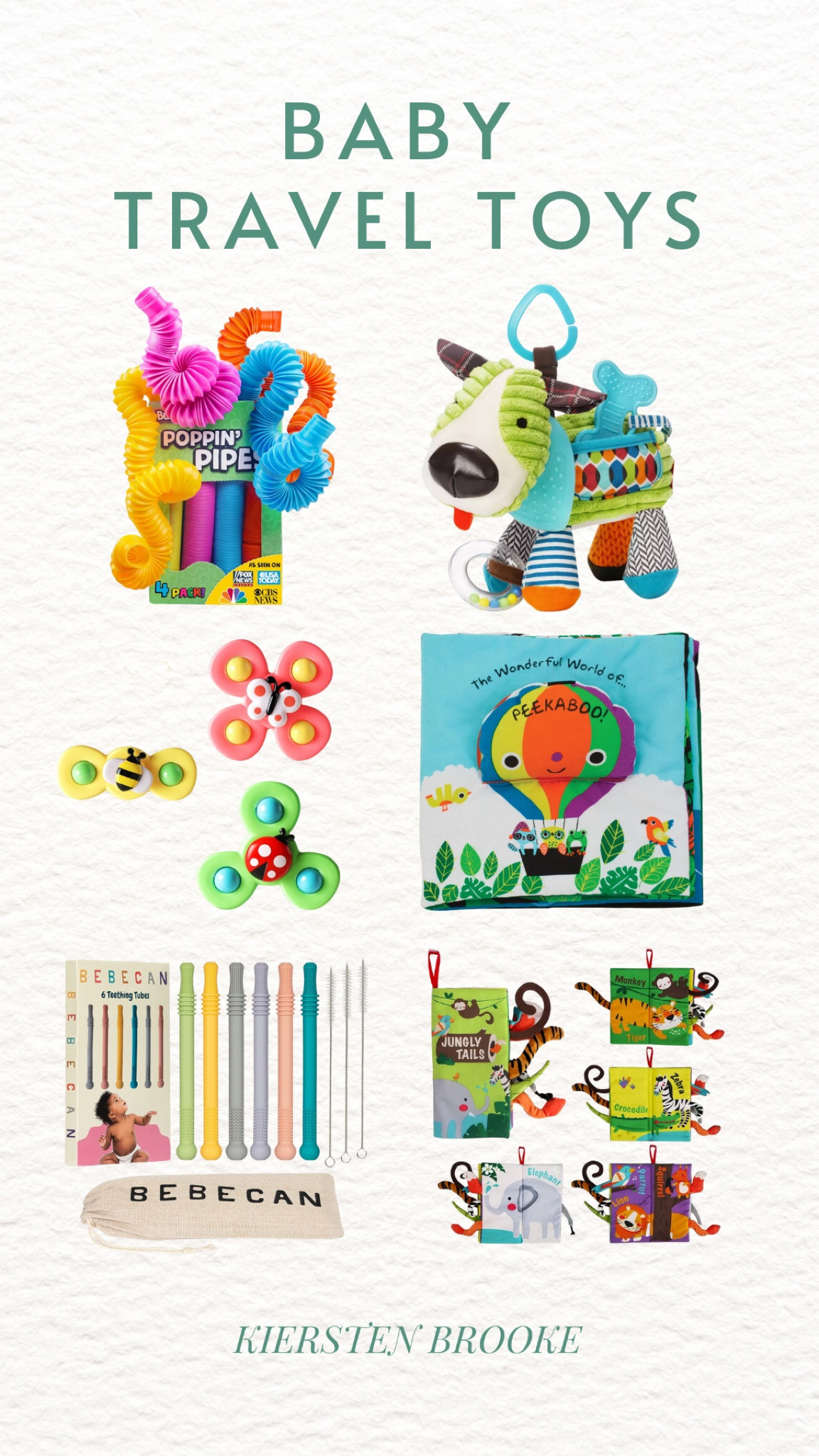 Travel toys for babies 🧸