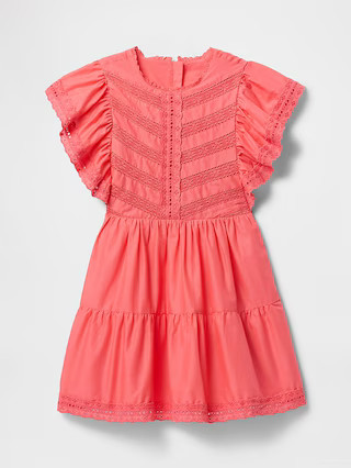 Kids Lace Tiered Ruffle Dress | Gap (US)