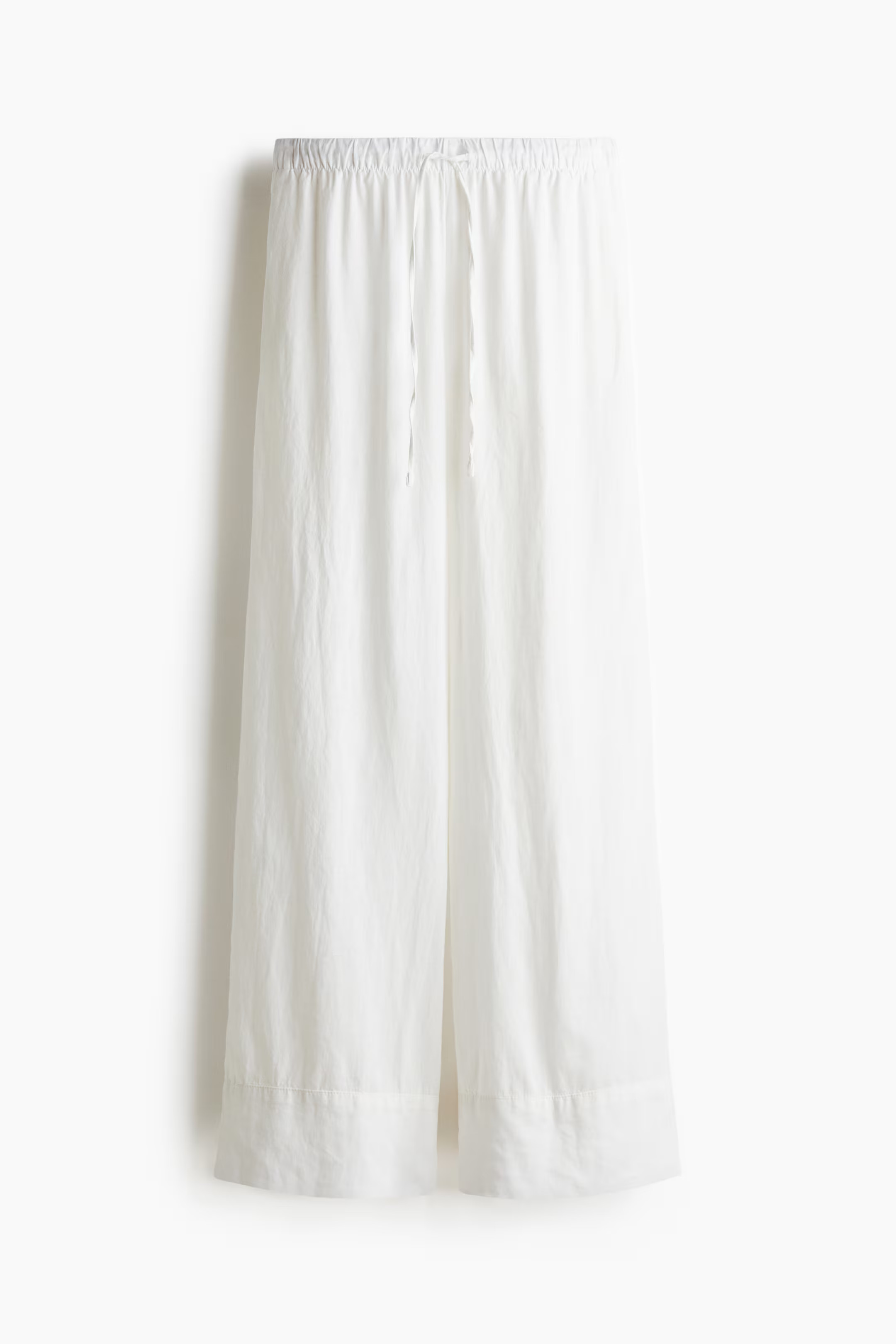 Wide-Leg Linen-Blend Pants | H&M (US + CA)