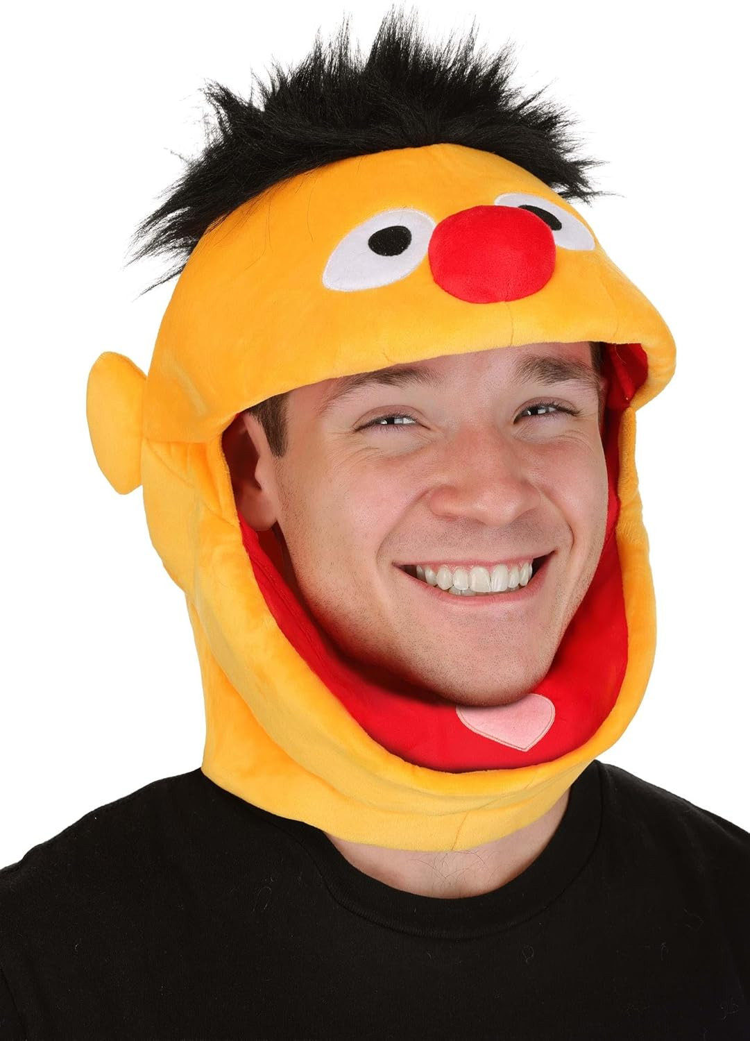 Sesame Street Character Costume Hat for Adults | Plush Headpiece with Sculpted Details for Halloween, Dress Up | Amazon (US)