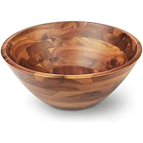 Jasmine Medium Bowls (Medium Burnt, 9 x 4 x 8) – Mango Wood Decorative Bowl for Veggies, Fruits... | Amazon (US)