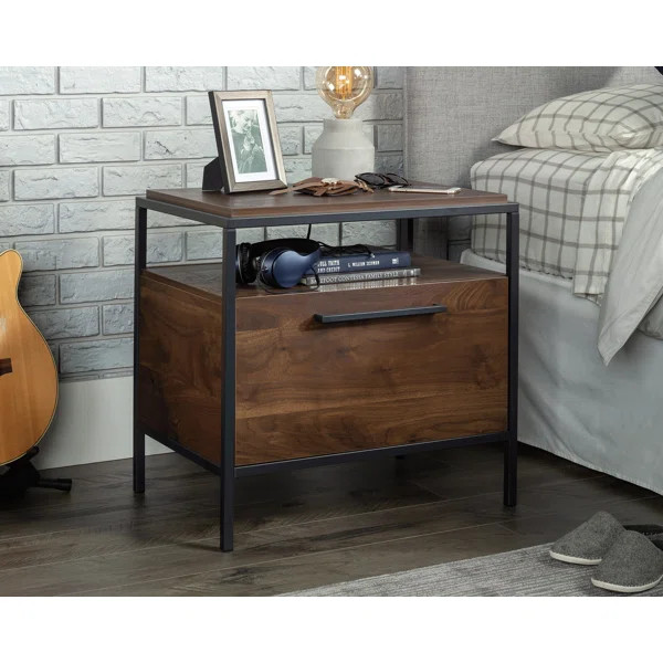 Segen Steel Nightstand | Wayfair North America