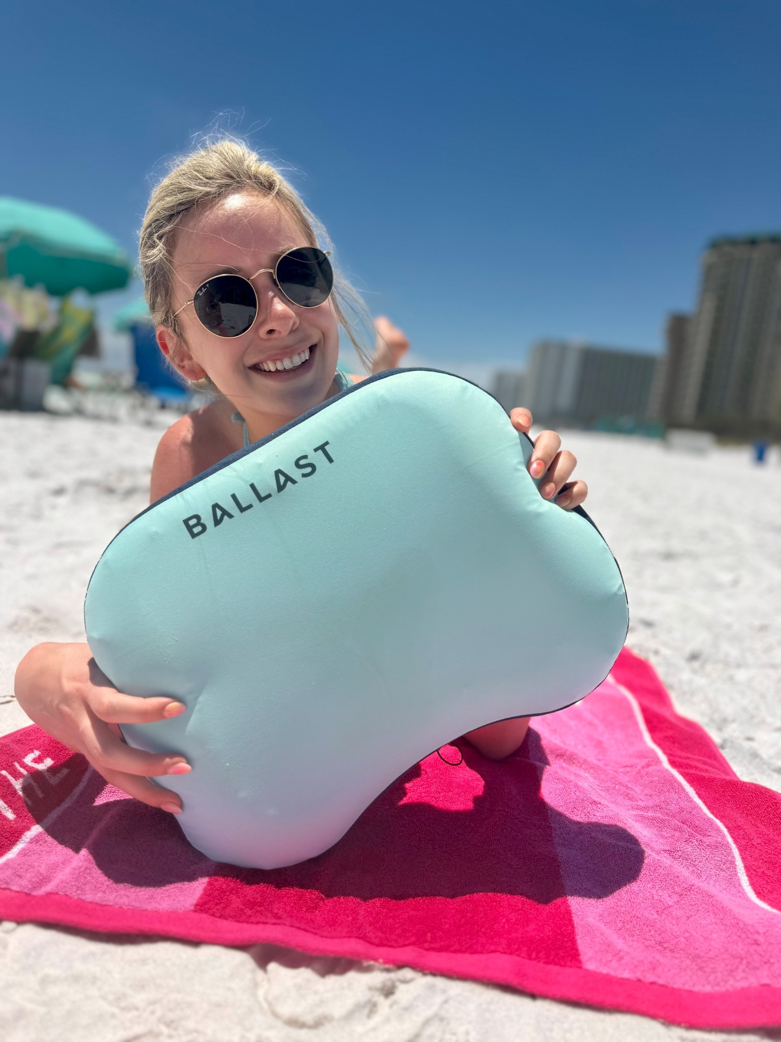 Beach pillow
Beach trip
Laying out 
Vacation 
Amazon finds 

#LTKTravel #LTKdayinmylife #LTKSaleAlert