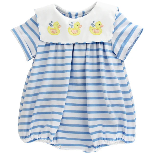 Ducky Days - Boys Knit Infant Bubble | The Bailey Boys, inc