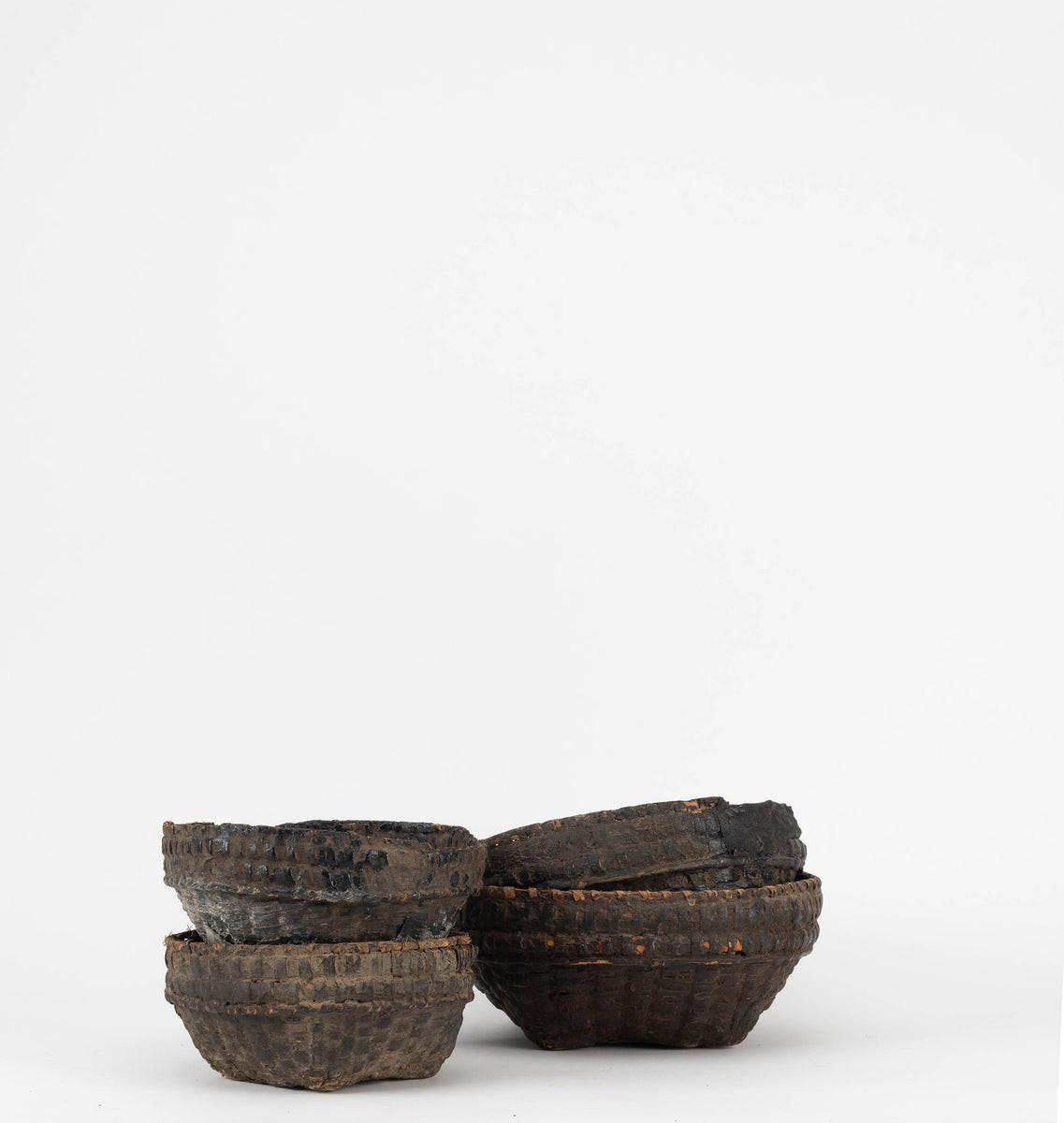 Found Distressed Cane Basket | Amber Interiors