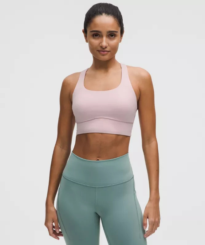 lululemon Energy Longline Bra Medium Support, B-D Cups | lululemon (AU)