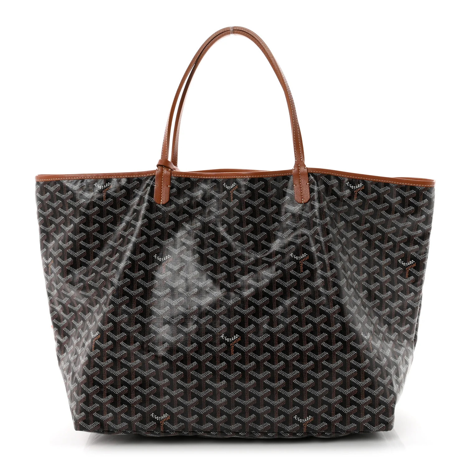 Goyard Goyardine Saint Louis GM Black Gold 1953594 | FASHIONPHILE (US)