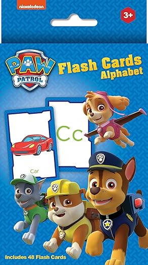 Nickelodeon PAW Patrol: Flash Cards Alphabet     Cards – June 14, 2022 | Amazon (US)