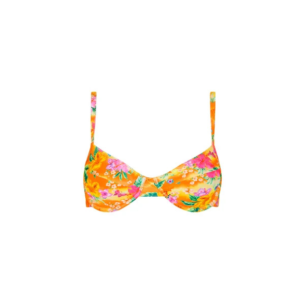Ditzy Underwire Bra Bikini Top - Peachy Pocket | Kulani Kinis US