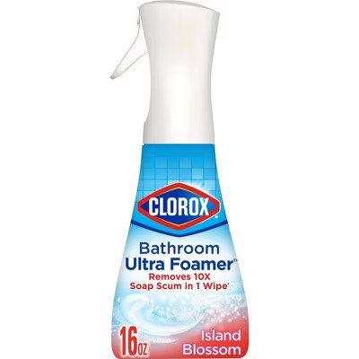 Clorox Ready-to-Use Bathroom Foamer - Island Blossom - 16oz | Target