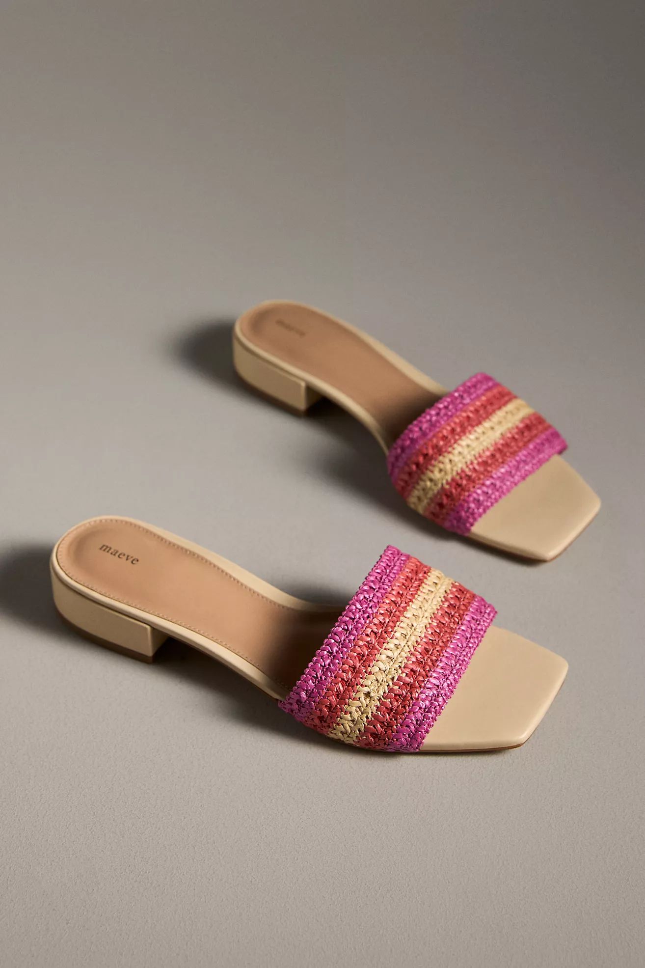 The Coralie Mule Slide Sandals by Maeve | Anthropologie (US)
