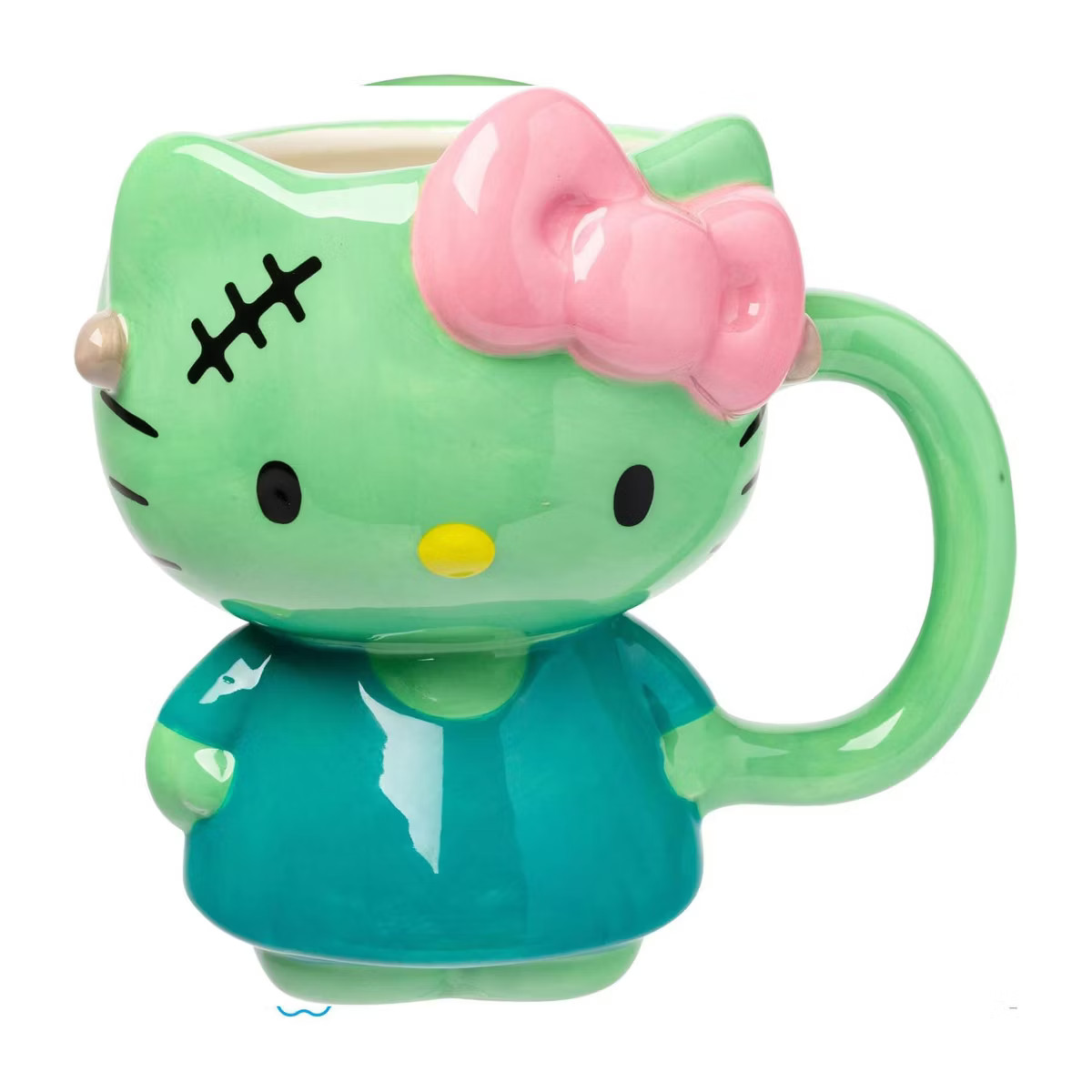Silver Buffalo Sanrio Hello Kitty Frankenstein Costume 20 Ounce 3D Sculpted Ceramic Mug | Target