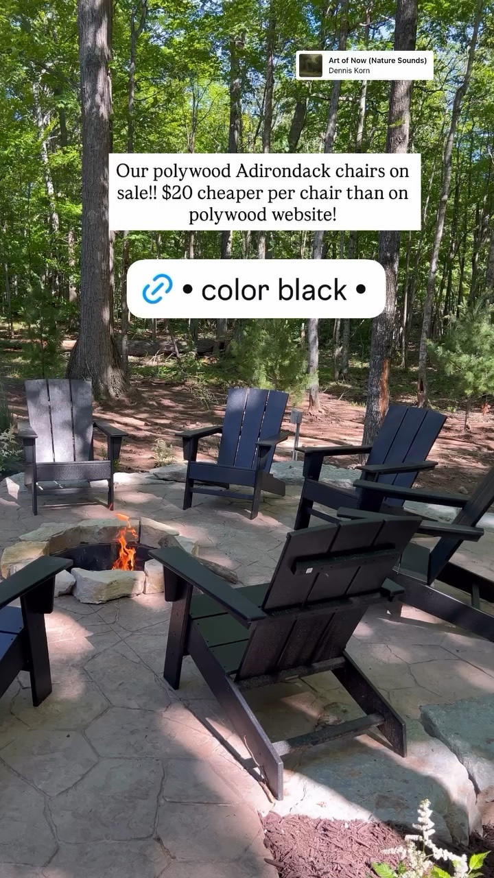 Our polywood Adirondack chairs on sale!! $20 cheaper per chair than on polywood website!

#LTKHome #LTKSeasonal