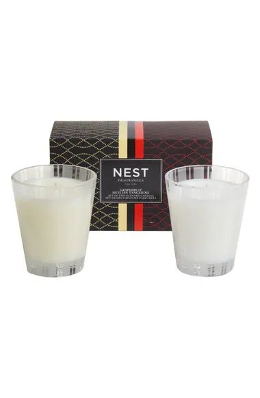 NEST Fragrances Grapefruit & Sicilian Tangerine Classic Candle Duo | Nordstrom