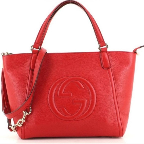 GUCCI Leather Soho Crossbody Bag - Medium | Poshmark