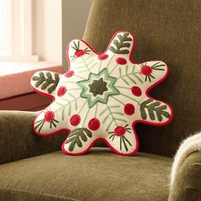 Scandi Snowflake Pillow | West Elm (US)