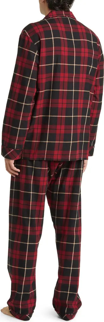 Majestic International Plaid Flannel Pajamas | Nordstrom | Nordstrom