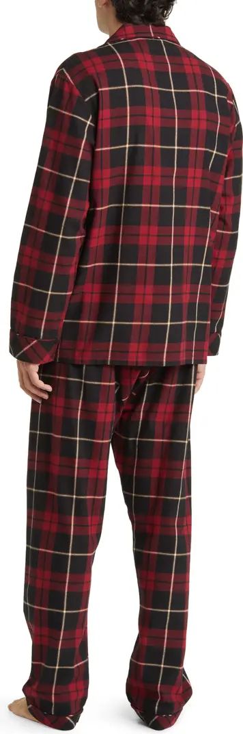 Majestic International Plaid Flannel Pajamas | Nordstrom | Nordstrom