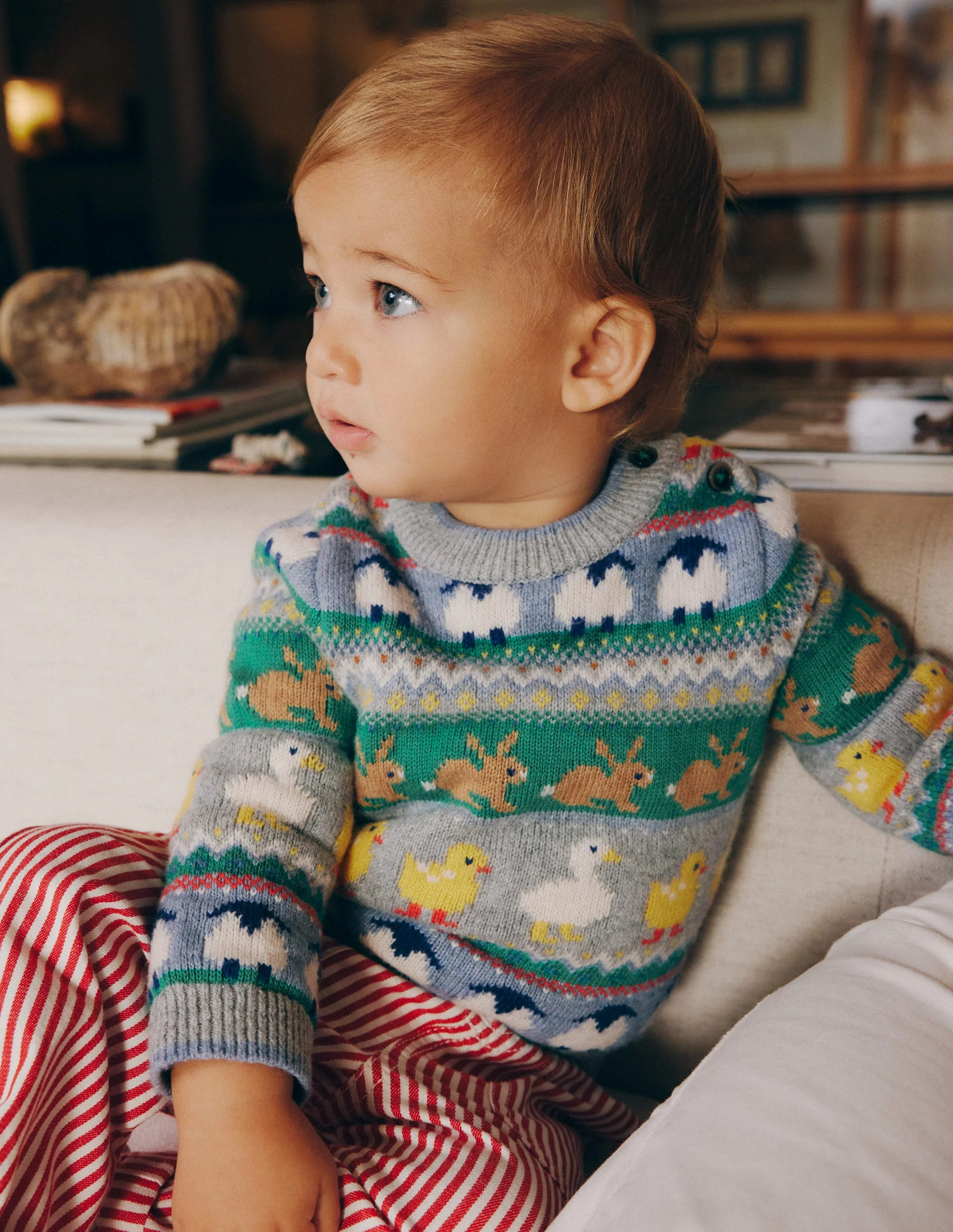 Fair Isle Sweater-Multi Easter Fair Isle | Boden (US)
