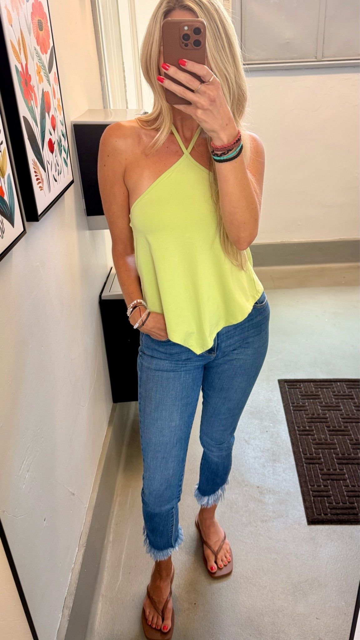 Another Old Navy winner - loving this flowy halter 💛💚

#LTKdayinmylife