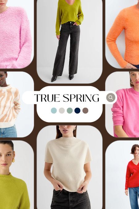 Color Season: True Spring Favorites. If you fall under the spring category of color seasons you definitely know winter is the toughest season to dress for!  Fashion becomes saturated with dark gloomy tones that do not complement your complexion! But behold it IS possible to find some bright tones that will fit in seamlessly into your warsrobe. #colortheory #colorseason #truespring

#LTKHoliday #LTKCyberWeek #LTKGiftGuide