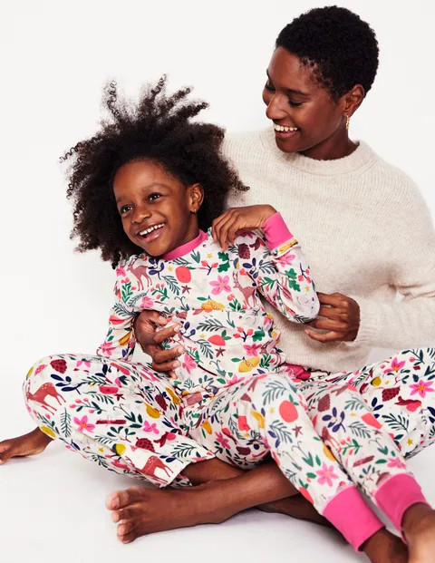 Snug Long John Pajamas | Boden (US)