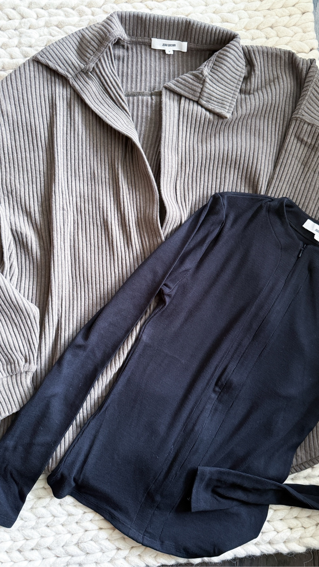 My new Joah Brown pieces came in, & they’re exactly why I keep going back to this brand. The fit, the fabric, the way everything drapes; it’s effortless but still polished. These are the kind of basics that make your whole closet easier because they work with everything. If you love luxe essentials that feel good + look even better, Joah Brown never misses.

joah brown - joah brown basics - joah brown tops - women’s elevated basics - ribbed long sleeve top - cozy ribbed sweater - neutral wardrobe essentials - minimalist wardrobe pieces - high quality basics for women - chic everyday outfits - refined casual style - premium loungewear women - soft knit tops women - capsule wardrobe essentials - winter wardrobe basics - effortless everyday style - timeless closet staples - athleisure outfits women - casual athleisure wear - everyday athleisure basics - comfy athleisure tops - casual workout wear women

#LTKGiftGuide #LTKActive #LTKmomlife