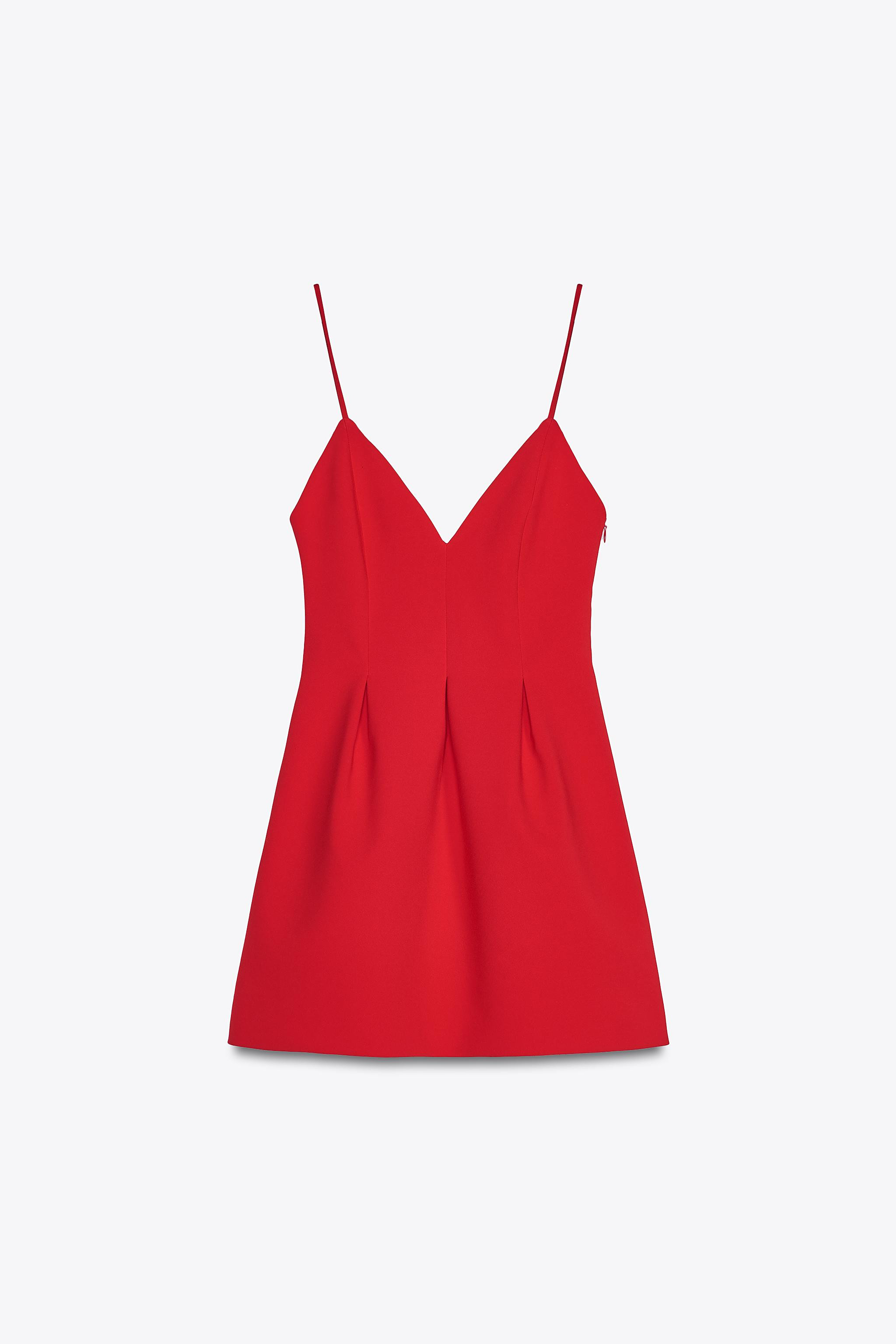 VOLUMINOUS SHORT DRESS | Zara US