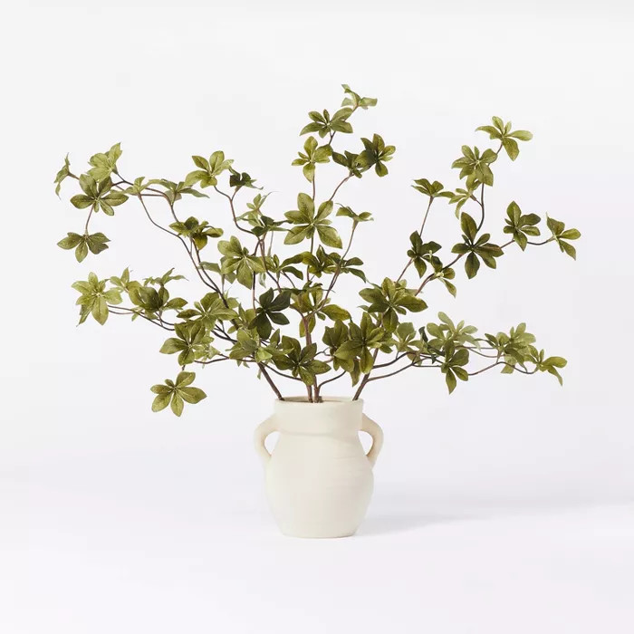 5.5" x 3" Artificial Branch Plant Arrangement in Ceramic Pot - Threshold™ designed ... | Target