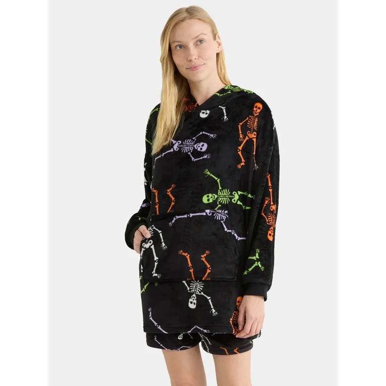 Way To Celebrate Womens Halloween Lounger, Sizes S-3X | Walmart (US)