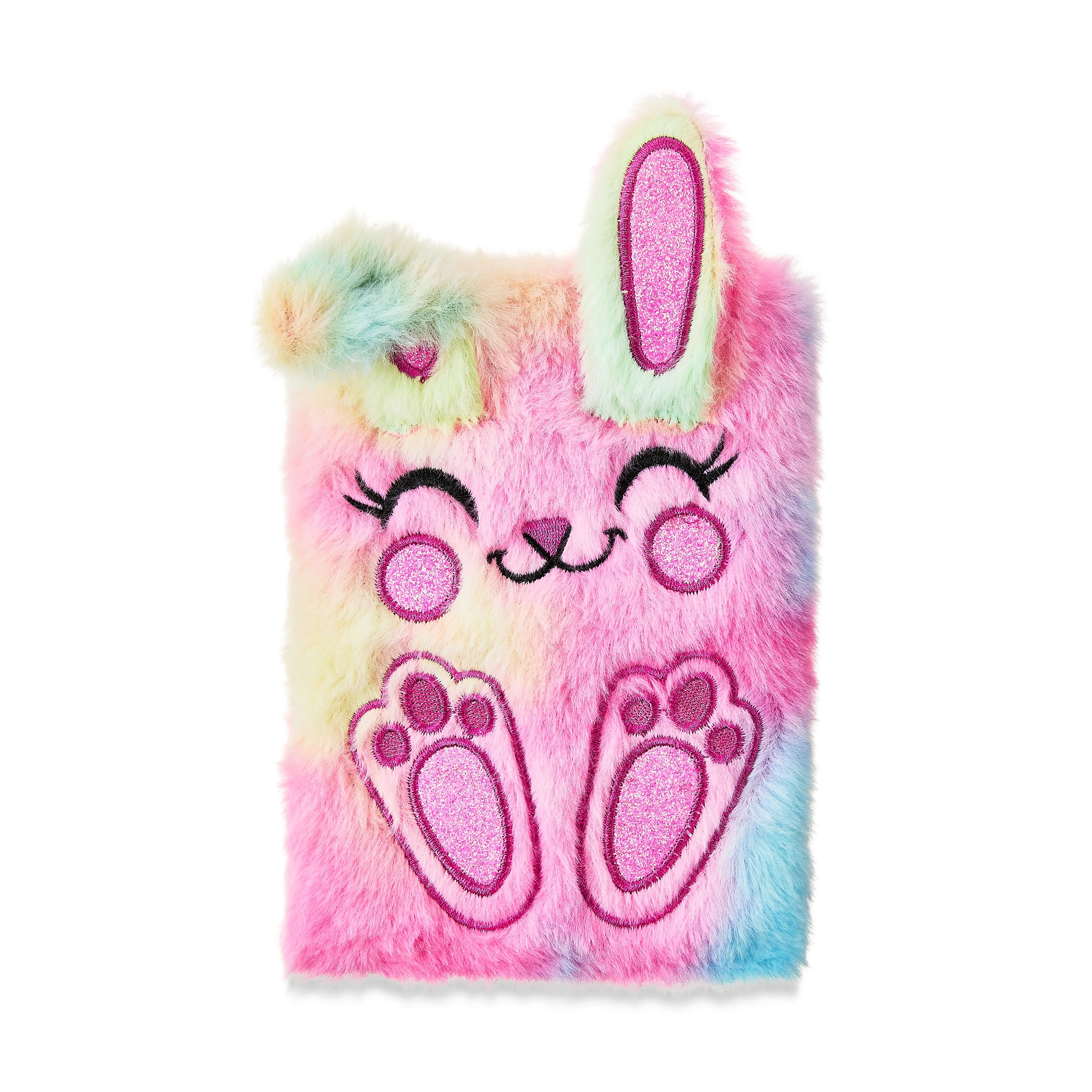 Easter Multicolor Fuzzy Bunny Journal, 60 Sheets, by Way To Celebrate | Walmart (US)