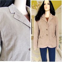 Brown Corduroy Jacket Corduroy Blazer Women's Clothing Boho Hipster Work Everyday Cotton Button L | Etsy (US)