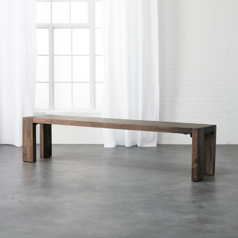 Blox 78" Bench + Reviews | CB2 | CB2