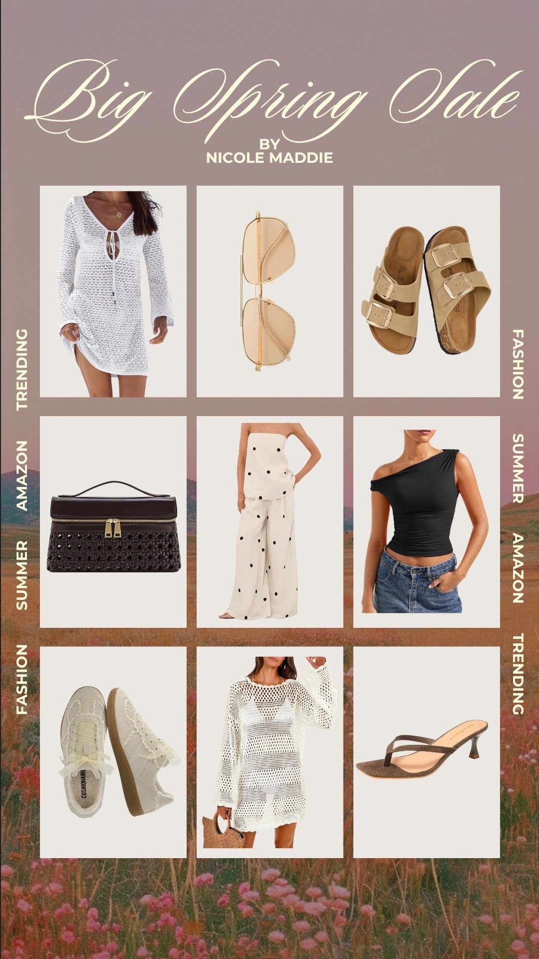 Amazon Big Spring Sale - sandals, swim cover up, heels, handbags, sneakers 

#LTKgrwm #LTKootd #LTKSaleAlert