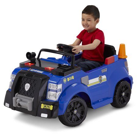 Nickelodeon's PAW Patrol: Chase Police Cruiser, 6-Volt Ride-On Toy by Kid Trax | Walmart (US)
