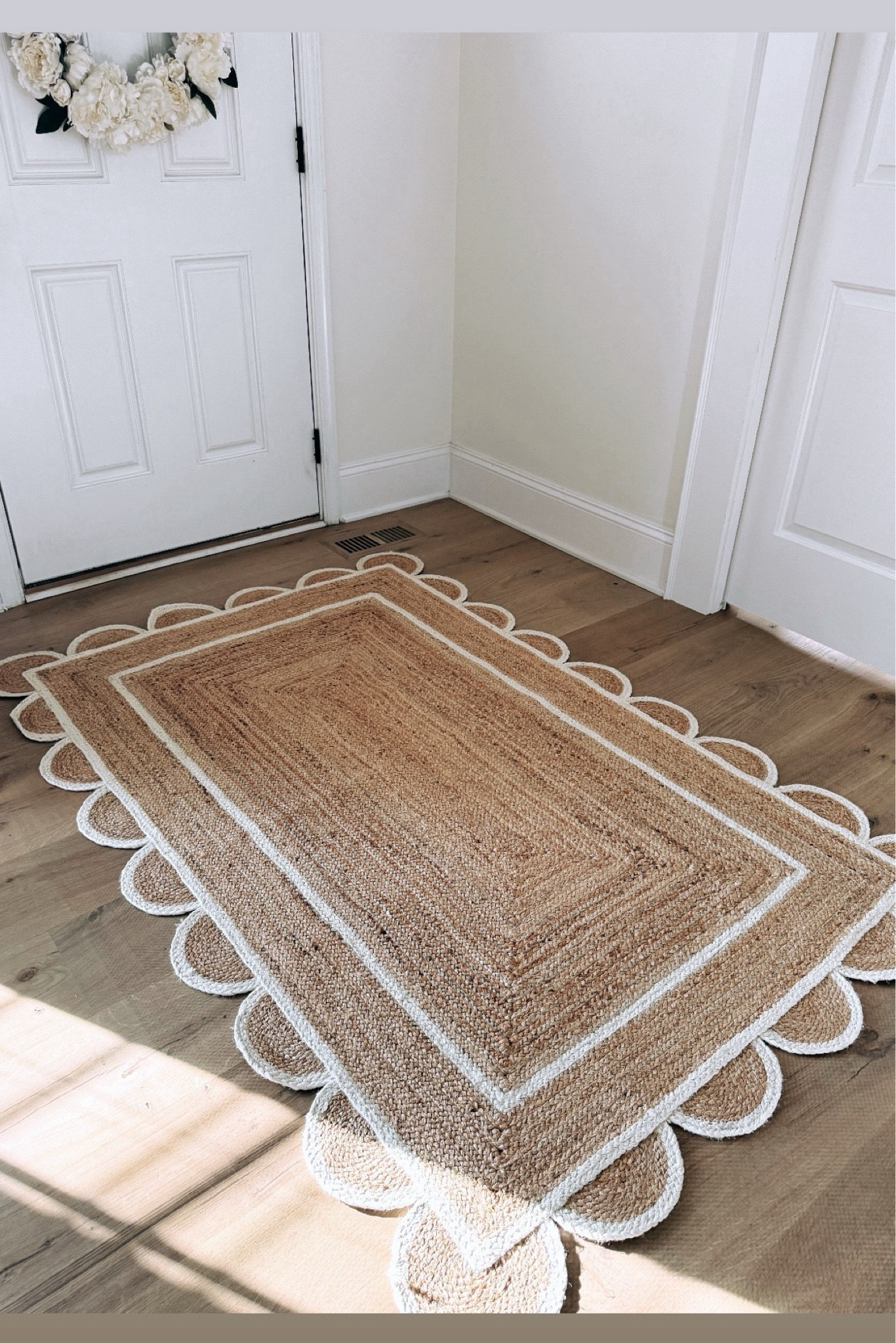 Amazon prime day deal! Scallop rug on sale 

#LTKFindsUnder100 #LTKSaleAlert