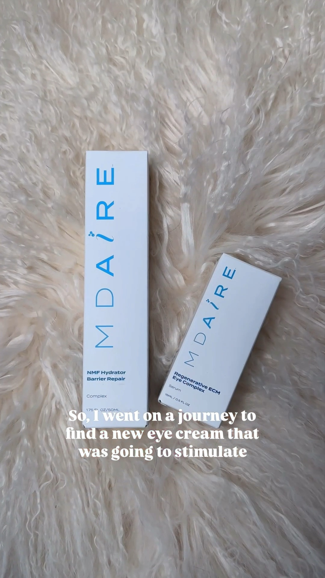 After recently having my under-eye filler dissolved, I knew the delicate skin under my eyes needed real support - not quick fixes. I wanted hydration, barrier repair, and something that actually supported collagen and elastin for a more natural, refreshed look.

That search led me to @mdaire_skincare and their Everyday Hydration Duo - specifically the Regenerative ECM Eye Complex paired with the NMF Hydrator Barrier Repair. MDAiRE focuses on cellular-level skin health, not surface-level solutions.

I try a lot of skincare, and I’m very selective about what I share. This eye cream has already made a noticeable difference in my dark circles and puffiness. The ECM (extracellular matrix) technology helps clear damaged collagen and elastin to make room for healthy new cells.

If you’re navigating midlife skin changes, post-procedure recovery, or just want smarter, medical-grade skincare that actually works, this duo is absolutely worth trying. I’m already hooked - and excited to explore more from the line.

@mdaire_skincare #skincareover50 #beautyover50 #womenover50 #MDAiRE #SkinReset #MDAiRESkinReset #MDAiREbeauties #midlifewomen #over50blogger




#LTKselfcare #LTKstorytime #LTKBeauty